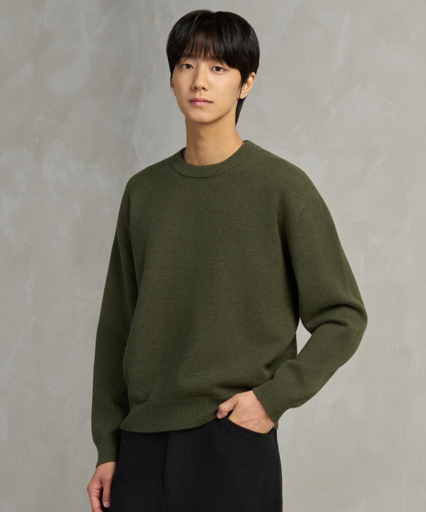 HYOJI Fw Soft Touch Round Crop Knit (7 Colors)