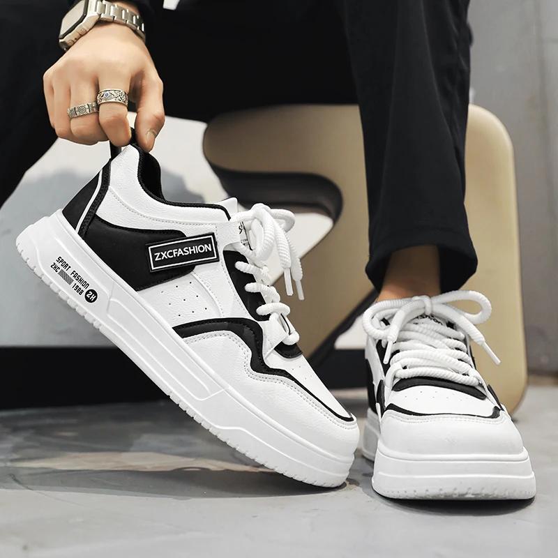 Men's Sneakers Sports and Leisure Outdoor Shoes for Men Skateboard Soft and Comfortable Loafers Casual Shoes Non-Slip Fashion