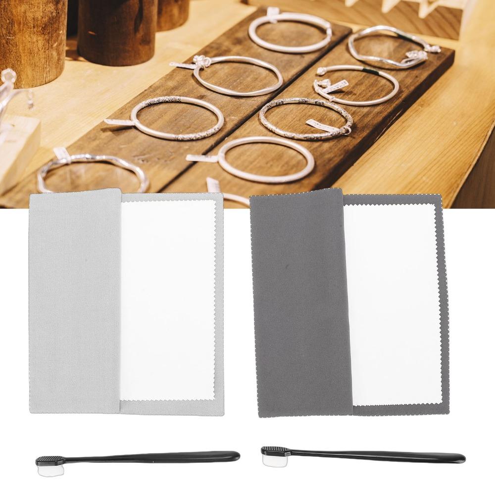 Soft Brushes Jewelry Cleaning Cloth  Jewelry Cleaning Kit Effective Jewelry Polishing Cloth  Watch