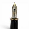 Excellent PERIKAN Fountain Pen Souverene M400 Green Stripe Black 14K Mens Used