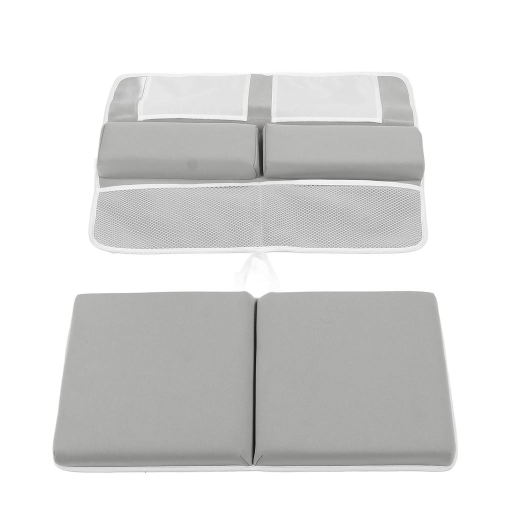 Baby Bath Kneeler Elbow Kneeling Rest Pad Non Slip Suction Quickly Drying Large Pockets Knee Cushion