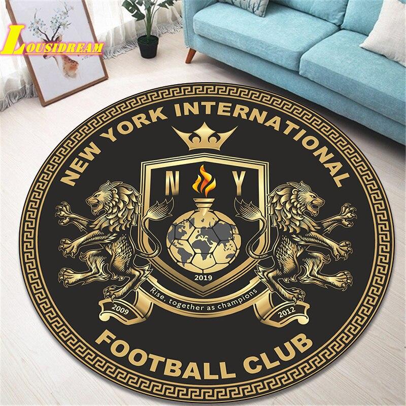 Masonic Logo Rugs Round Rugs Home Decor Rugs Non-Slip Balcony Bathroom Door Mats Outdoor Picnic Mats Office Decor Floor Mats