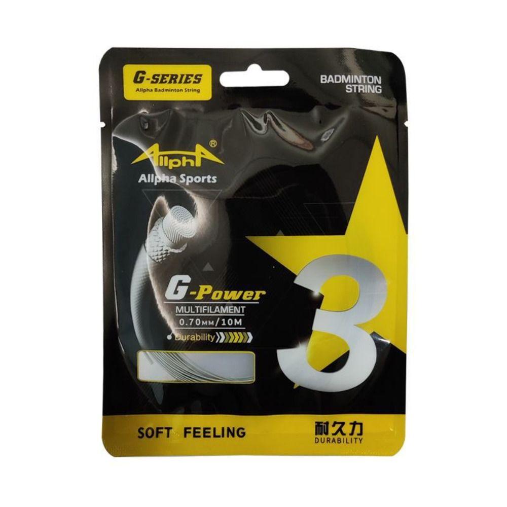 

High Elastic Badminton Racket Line Standard Badminton String Line Badminton String Training серый