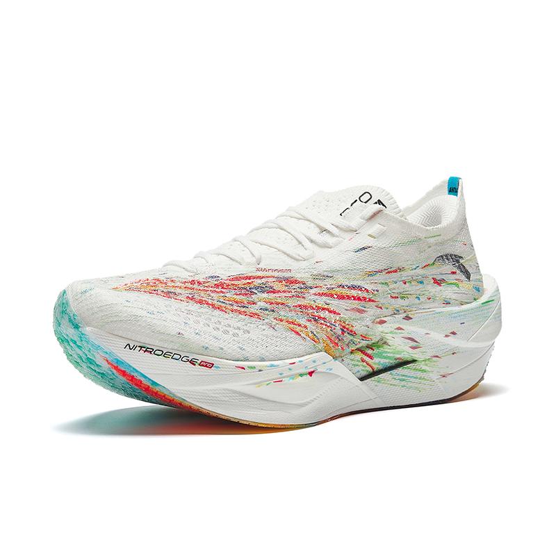 Anta C202 6.0 Pro Gasanghua Nitrogen Technology Full Carbon Plate Slip Resistant Durable Rebound Low Top Marathon Running Shoes 122525576-2