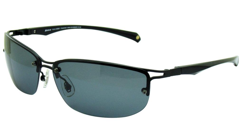 iZONE Polarized Ultra UV for and Golf Men's Sunglasses, Lightweight, Protection, ID-P243-DRBK1, Driving, Fishing, (Black-Black)