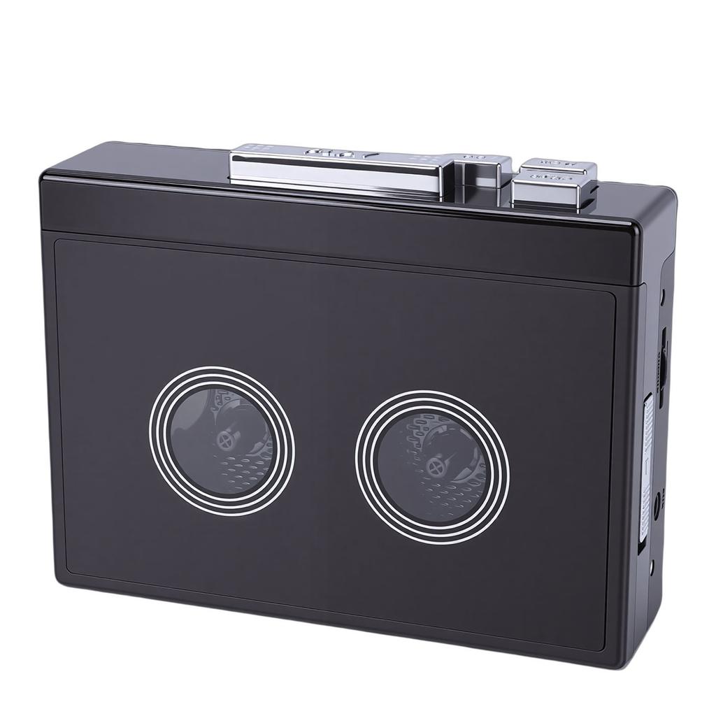 Cassette Tape Player with Earphones 3.5mm     Battery Operated USB Powered Cassette To MP3 Converter Support USB Flash Drives USB Card Readers