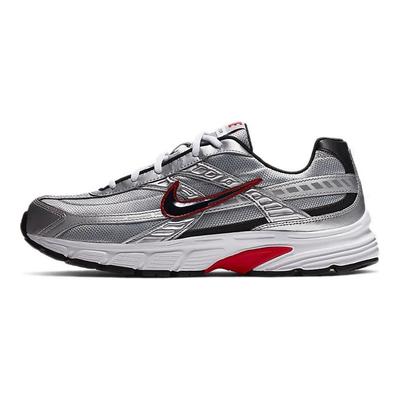 Initiator Metallic Zilver Rood Heren Sneakers Zwart Wit 394055-001