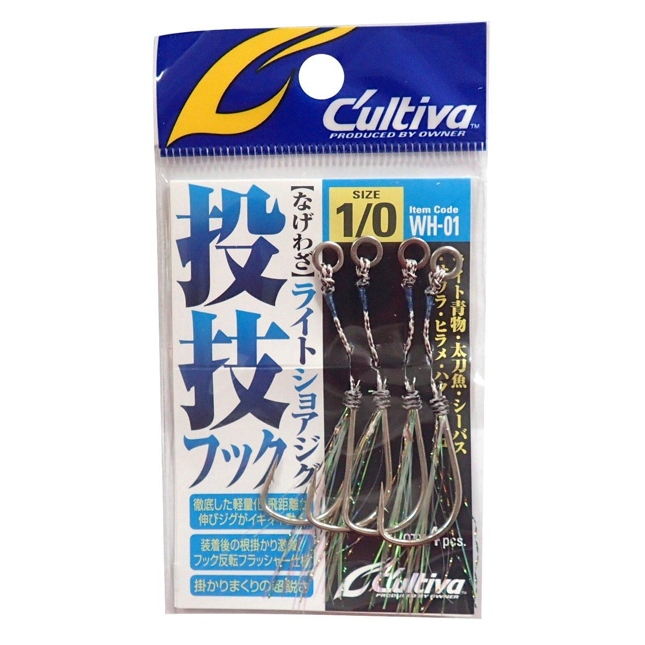 OWNER WH-01 Throwing hook quick single #1/0 1/0