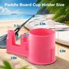2 in 1 Paddle Board Cup Holder Plastic Paddle Board Storage Accessory  Water Activities