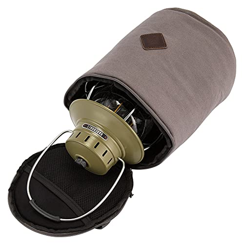 Barebones Living Padded Lantern Bag, Lantern Storage Bag LIV-285, Gray, for Railroad Lanterns and Forest Lanterns [Parallel Import]