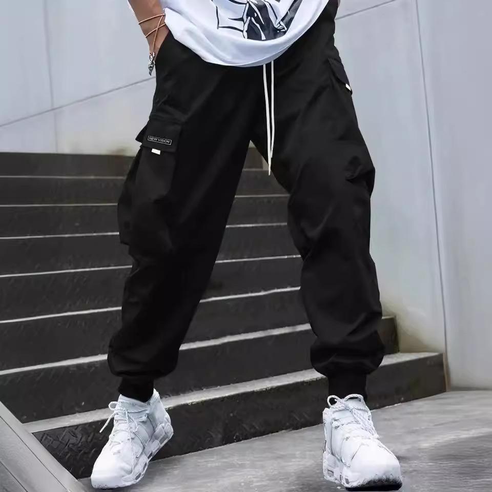 Neue Overalls Herren Freizeithose Multi-Taschen-Design Lockere Leggings