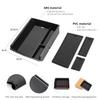 for BYD Seal U Sealion 6 Song Plus Champion Edition 2023-2025 Armrest Storage Box Car Tray Organizers Accessories Tidying Black