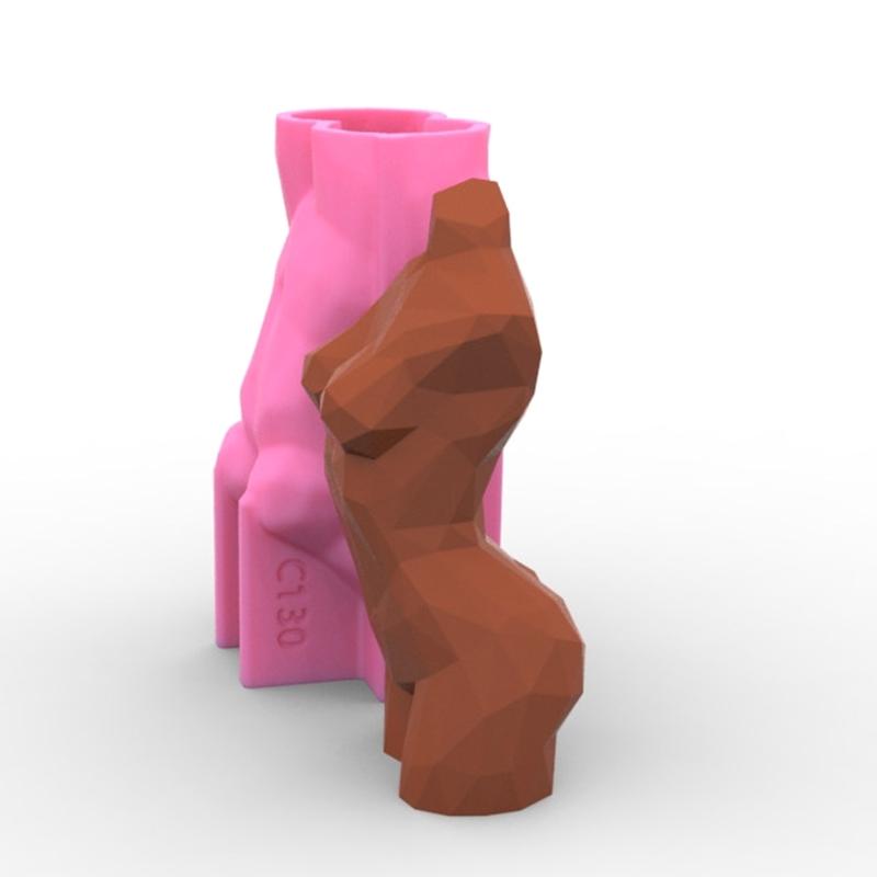 Resin Body Molds Silicone Body Stand Mold 3D Female Candle Mold Women Model Mold Epoxy Human Mold for Resin Casting