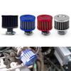 Universal Intake Air Filter, 12mm Automatic Air Intake Filter Car Cold Air Intake Filter