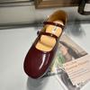 Fashion Fashion Buckle Strap Ladies Mary Janes Flats Shoes Female Round Toe Footwear Shallow Women Ballet Flats Dance Shoes lady
