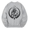 KAN6312 Kmg0059 Worship Fleece-Lined Sweatshirt - Gray