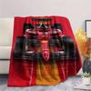 Racing car Printed Flannel Blanket, soft throw for bedroom sofa, washable, Christmas present, great gift.