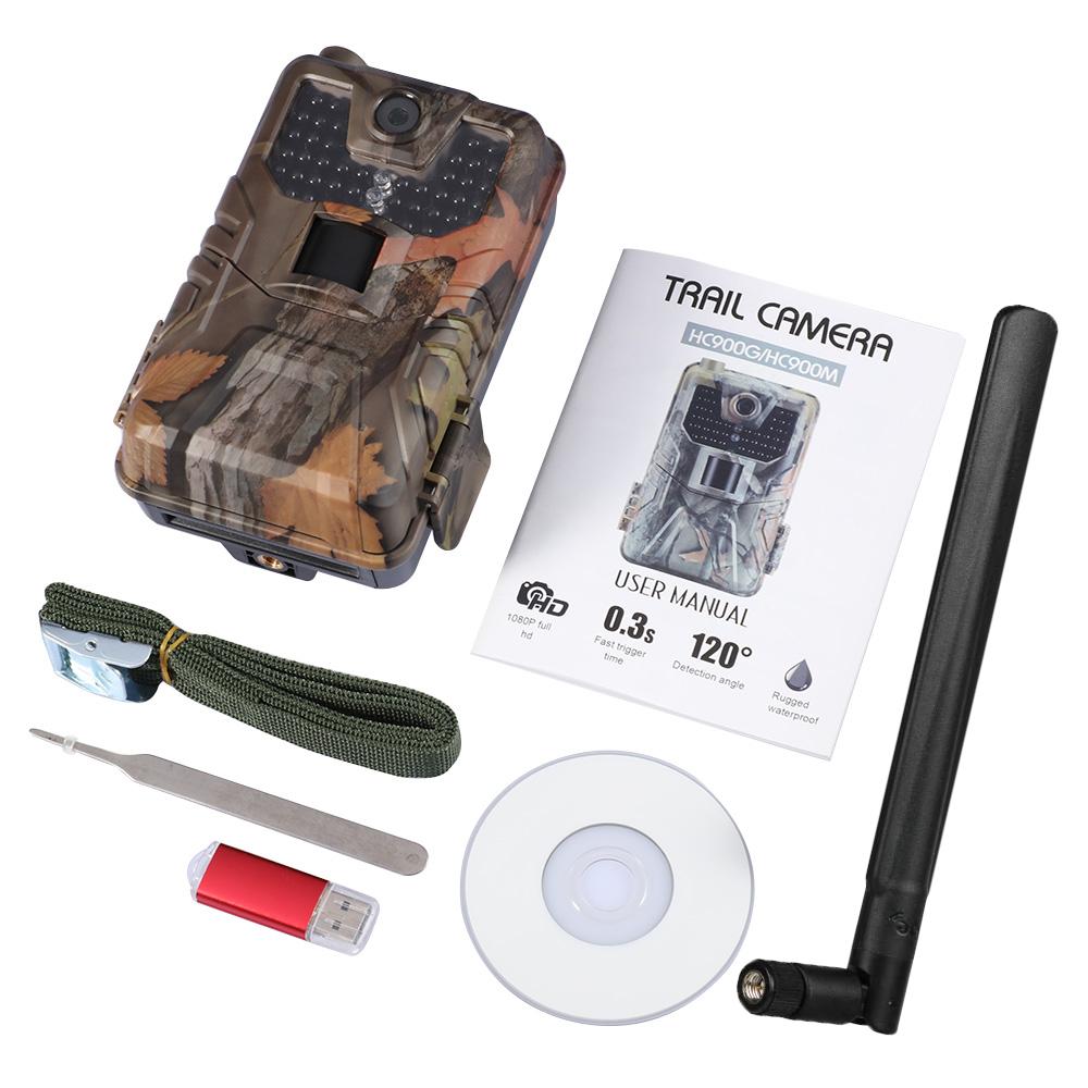 Suntekcam Hc900lte 4g Jagd-Hinterkamera 20 MP 940 nm Po-Fallen 0,3 s MMS/SMS/SMTP/FTP Wild 44LED IP65