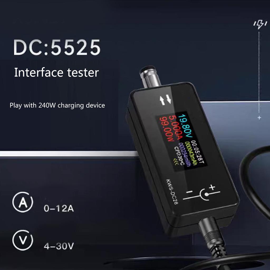 Easy To Use Current & Voltages Measuring Device ABS Voltages Monitor for Electronic Repair Technicians & Experimentation