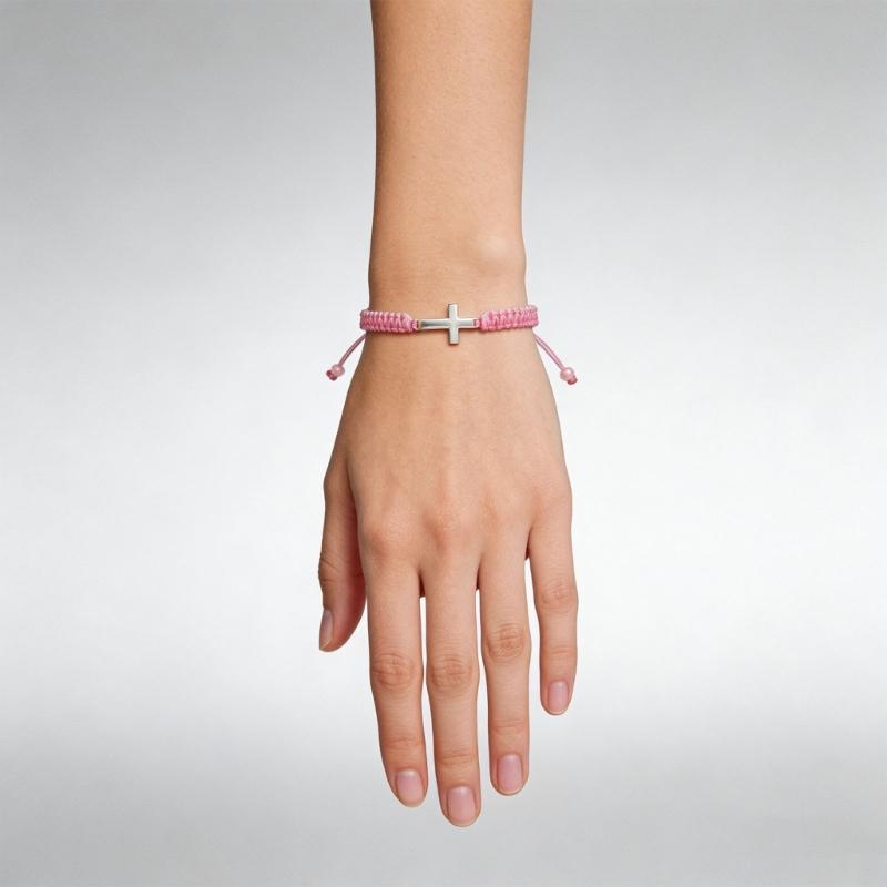 Zinc Alloy Crosses Woven Bracelet Offering Durability and Style with Adjustable Closure for Comfort Unisex Jewelry for Every Occasion