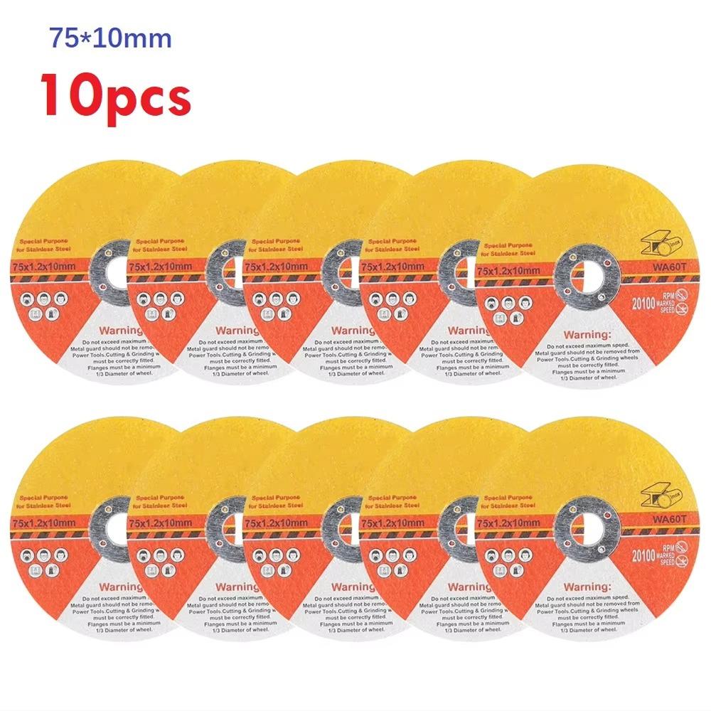 5/10Pcs Tile Marble Cutting Resin Grinding Disc Polishing Sheet  For 12V Mini Angle Grinder