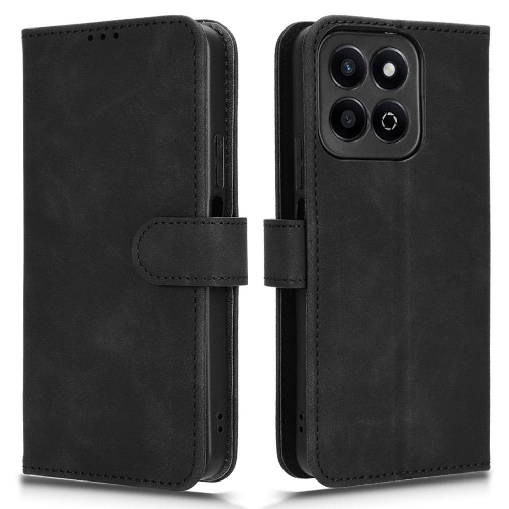 Für Honor Play 60 Plus 5G Lederhülle Hautgefühl Kratzfest Brieftasche Handyhülle