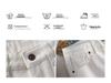 Women's High Waist Velvet Plus Wide-Leg White Jeans - Winter Thickened for a Longer Leg Look