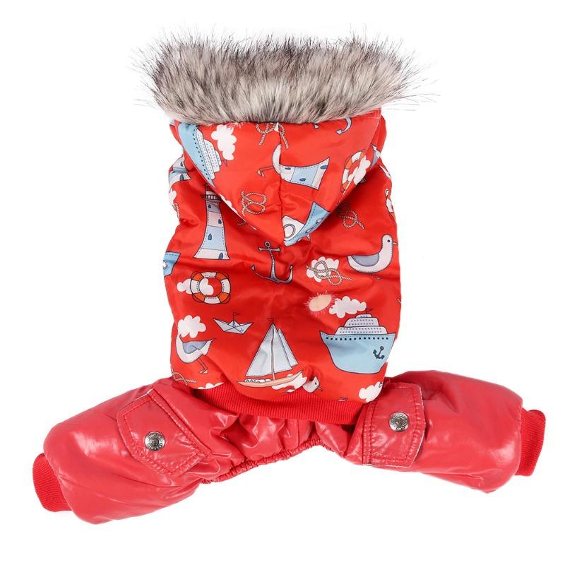 Pet Cotton-padded Clothes, Warm Cotton-padded Jackets for Dogs In Winter, Thickened Down Cotton-padded Clothes for Puppies In Winter
