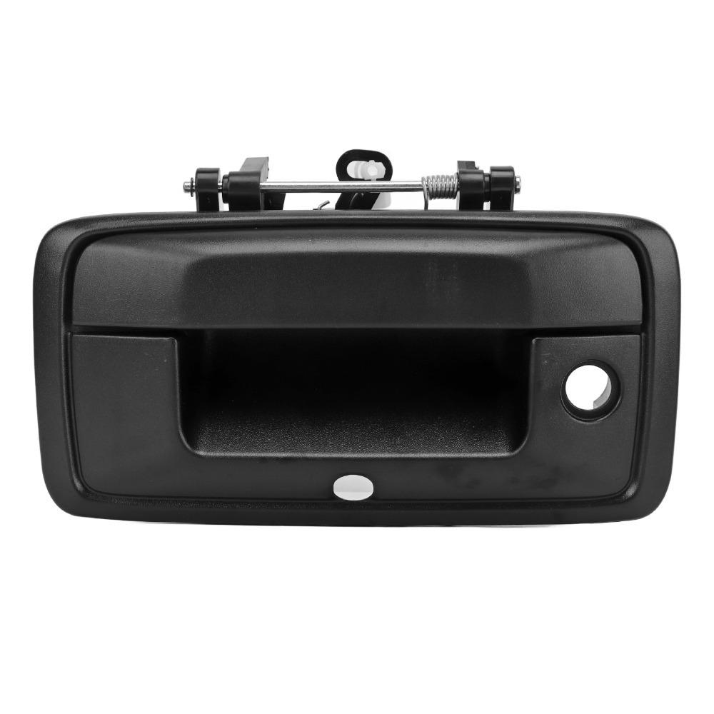 Black Tailgate Handle for Silverado 2014‑2015 /Sierra 2014‑2015 Rear Component Swap