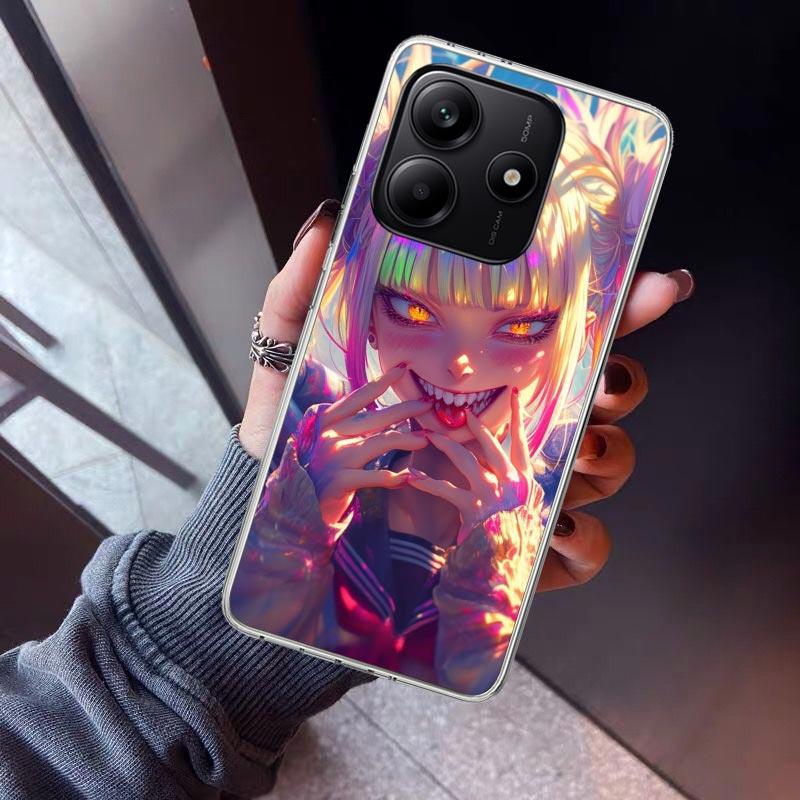 Himiko Toga My Hero Phone Case For Xiaomi Redmi Note 10 11 12 13 14 15 Pro Plus 11S 12S 14S 11T 11E 10S Soft TPU Back Cover Redm