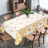 Ramadan Kareen Star Moon Waterproof Tablecloth Table Decor Eid Al Fitr Kitchen Dining Tablecloth Eid Mubarak Decorations