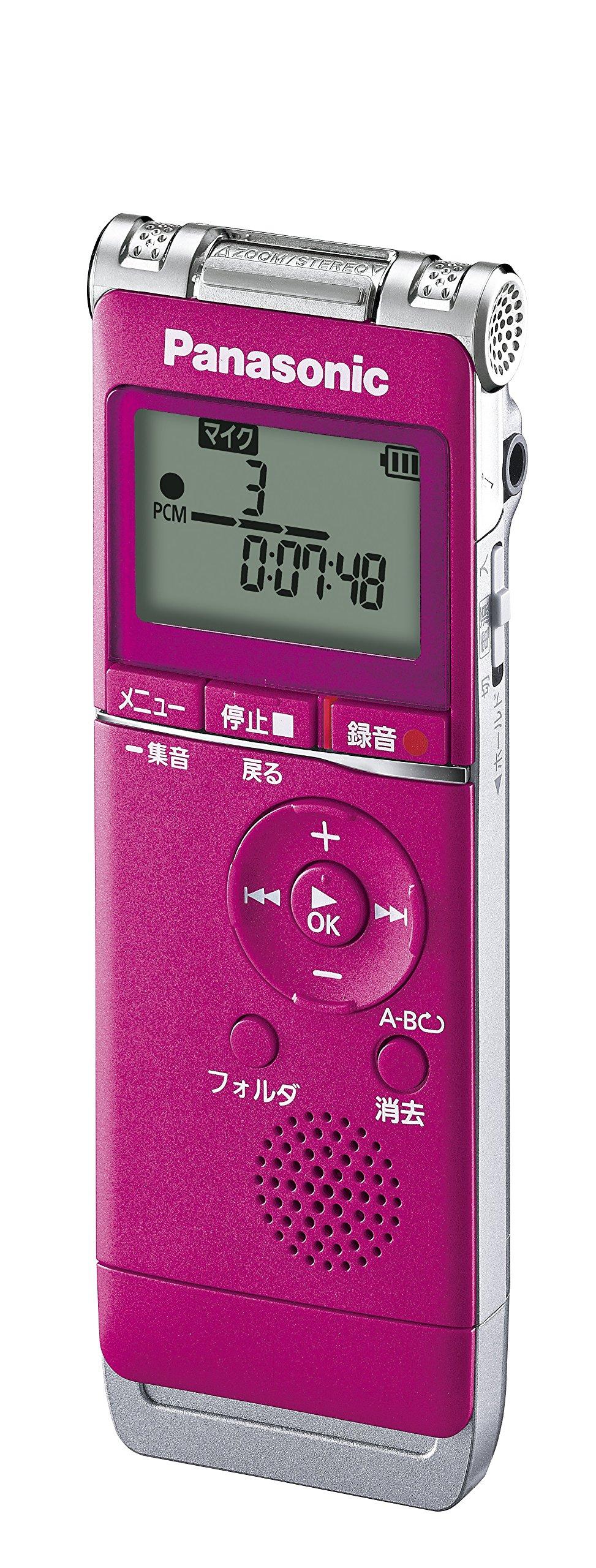 

Panasonic IC Recorder 2GB Pink RR-XS355-P рожевий