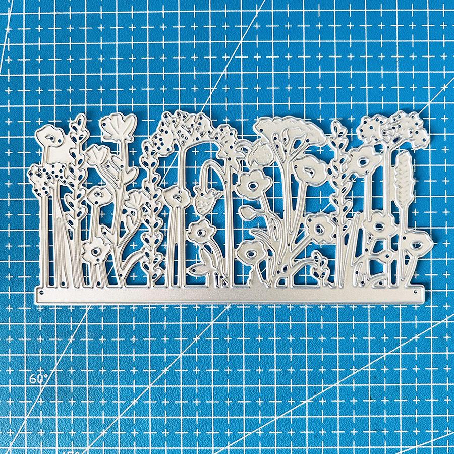 

Цветы Металлические режущие штампы Трафарет для DIY Скрапбукинга Фотоальбома Тиснения Бумаги Открыток Поделок Высечки dies серебряный