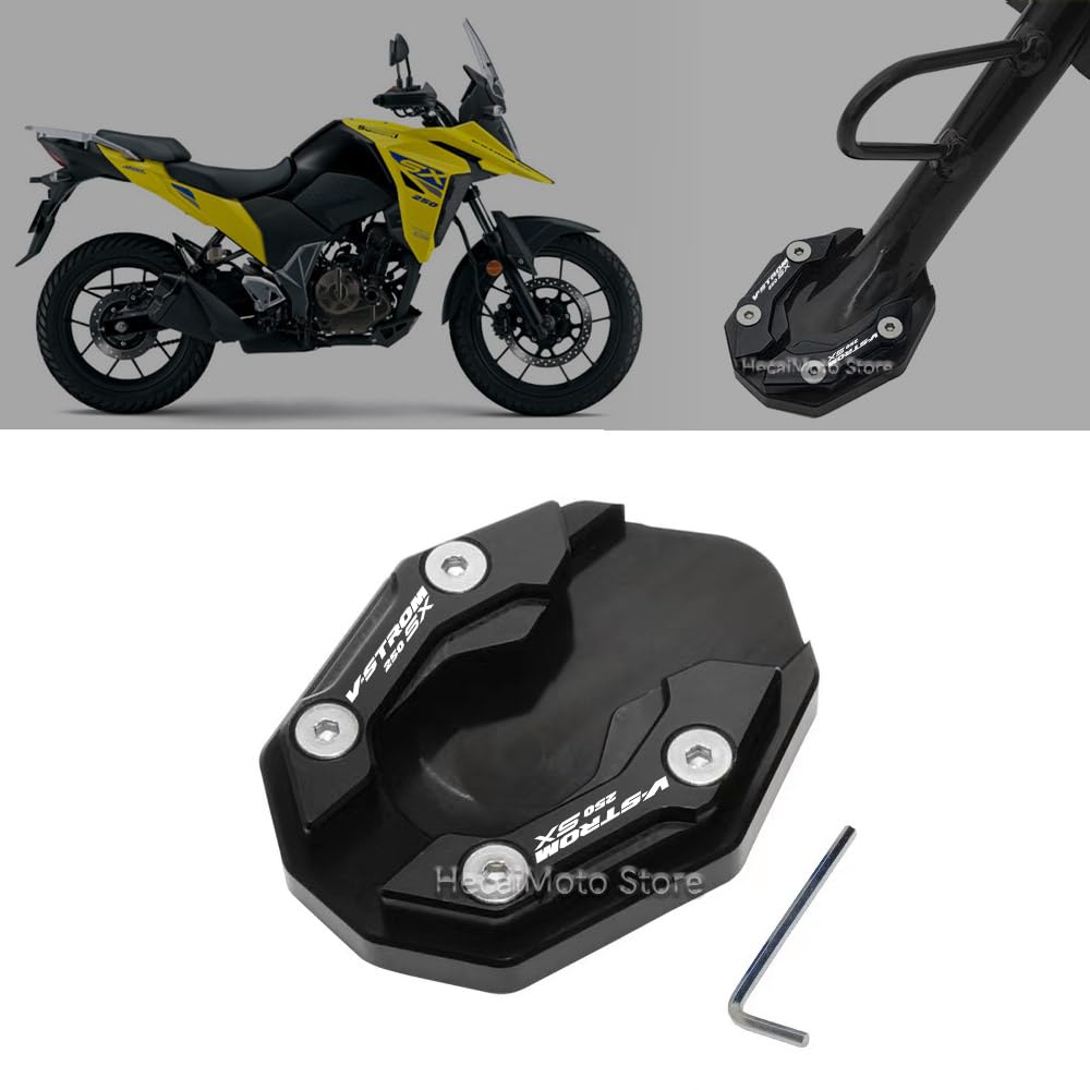 For Dl250sx DL250sx V-strom250 SX 2023 V-strom250 SX 2023/Motorcycle Kickstand Motorcycle Side Bracket Motorcycle Side Bracket Pad