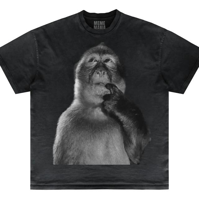 Camiseta Thinking Monkey Meme Mania M