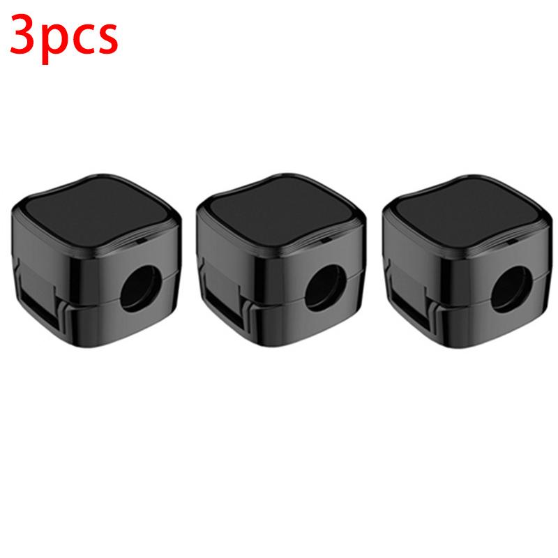 

3/6 шт. магнитные зажимы для кабеля, органайзер для кабеля, офисный органайзер под столом, кабельный менеджер, держатель для проводов, держатель для шнура, держатель для проводов 3pcs чёрный