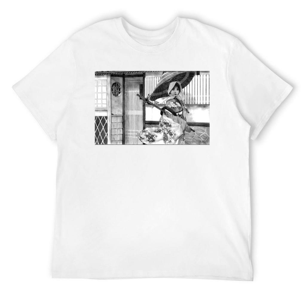 Kimono T-shirt Estetiska kläder grafisk t-shirt sublim Herr t-shirts