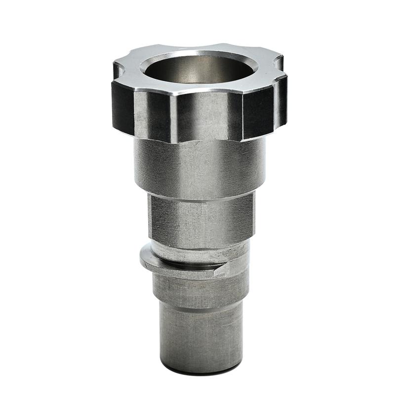Stainless Steel Spray Gun Adapters Connector Cup Connectors for Specific Sprayer Models (Multiple Thread Sizes)