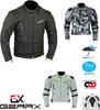 GearX Storm Motorcycle Jacket Vented Breathable Biker Coat