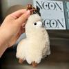 Portachiavi in Lana di Alpaca: Portachiavi e Ornamento da Appendere a Forma di Bambola di Peluche Regalo