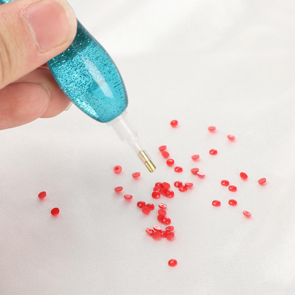 DIY Crafts Cross Stitch Embroidery Point Drill Pen Diamond Painting Pen 5D Diamond Drawing