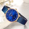 CURREN New Top Women's Watch Quartz Watches Fashion Simplicity Dial Metal Network with Casual Women's Watch