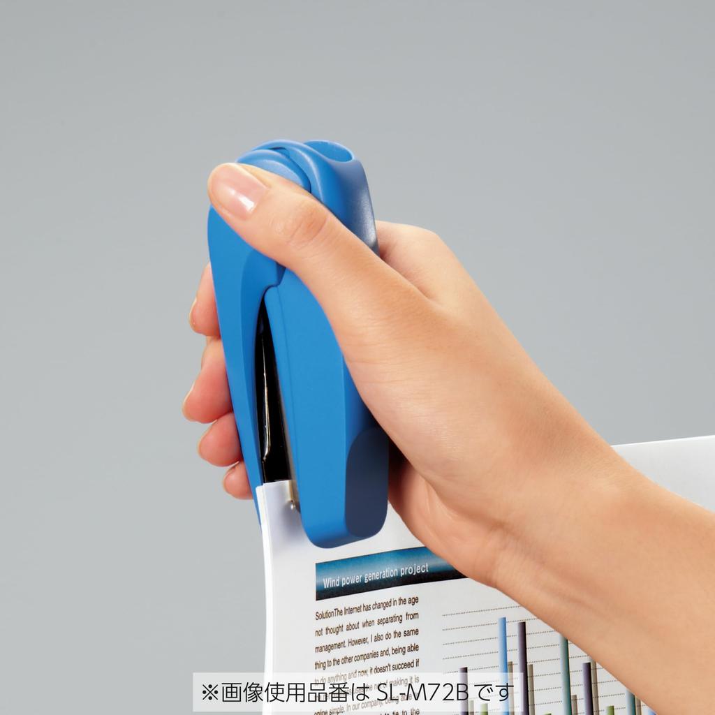 KOKUYO Stapler SL-M72YG Latch Stapler
