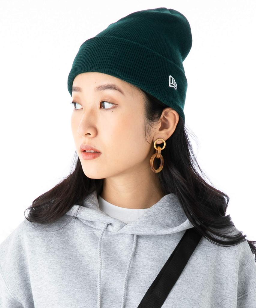 New Era Basic Cuff British Green Knit,