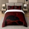 3Pcs Bed Set,Apache 207 1 Duvet Cover and 2 Pillowcases, Printed Bedding Decor For Guest Room