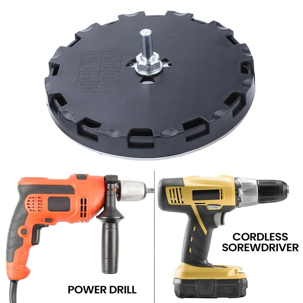 Adjustable Hole Saw Replacement Punching Cutter Drill Bit Kit 45 To 130mm Dia for Plastic Wood