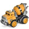 Inertia Excavator Bulldozer Models Plastic Car Classic Construction Model  Boy Children
