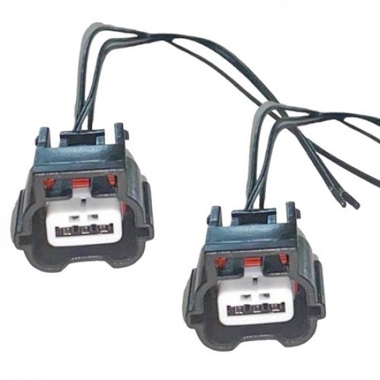 2 x Parking Assist Sensor Connector Rear Fits Nissan Titan , Titan XD