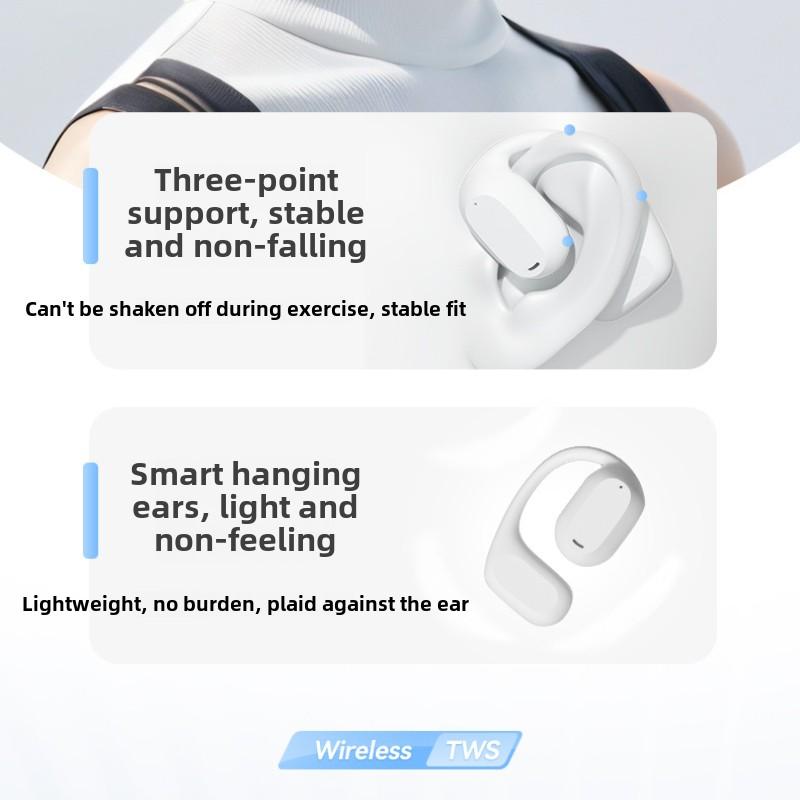 The New Wireless Bluetooth Headset Is A Running Noise-cancelling Headset Without Bone Conduction