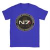 Mass Effect N7 TShirt Couple  Streetwear TShirts Summer O Neck Harajuku Tee Shirt Wholesale Oversize Tops